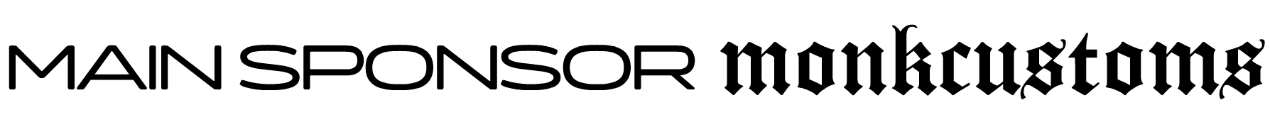 Main sponsor